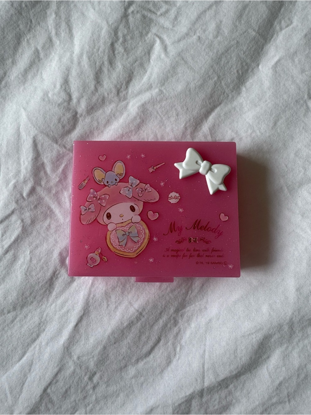 3/$20 ♡ Sanrio Pink My Melody Pill Organizer Travel Size